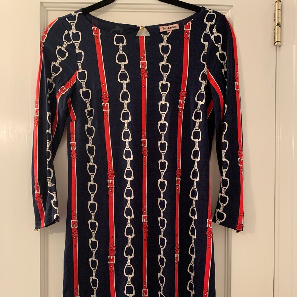 Navy Equestrian Juicy Couture Dress